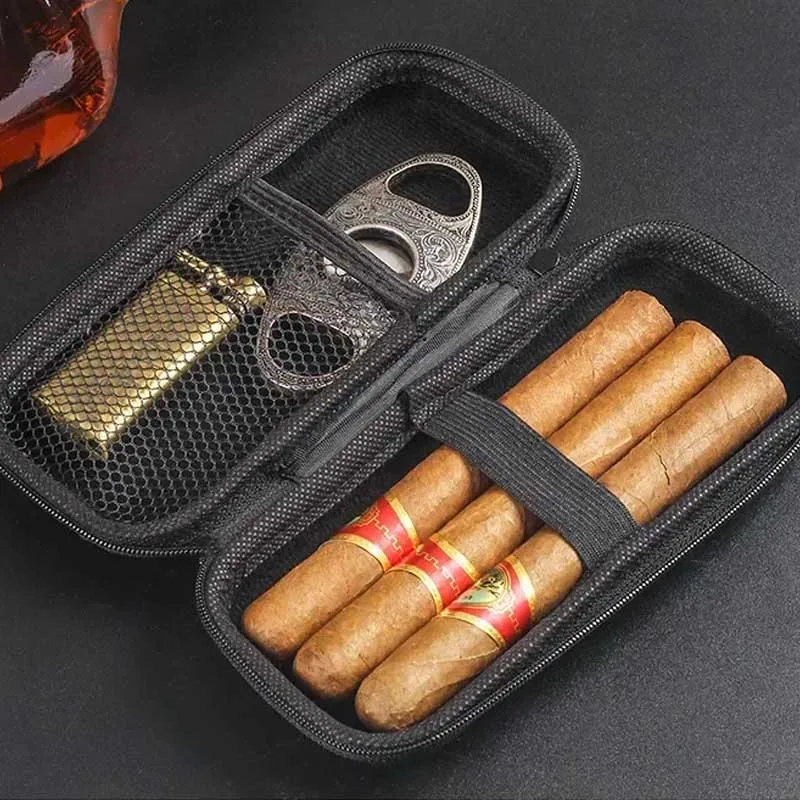 Travel Accessories Us - حقيبة سيجار محمولة من مادة EVA