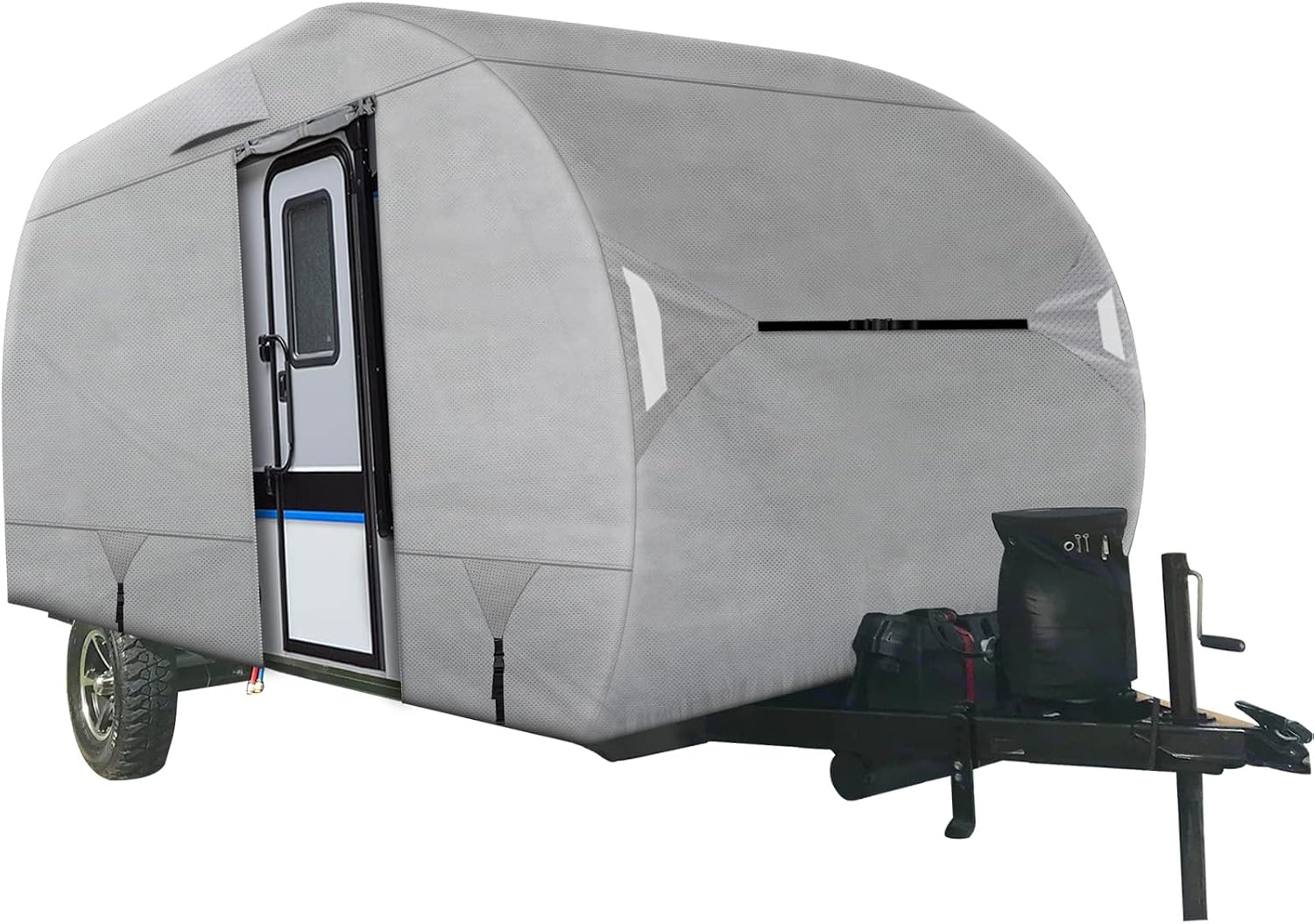Travel Accessories Us - غطاء مقطورة السفر R-POD من ليدر