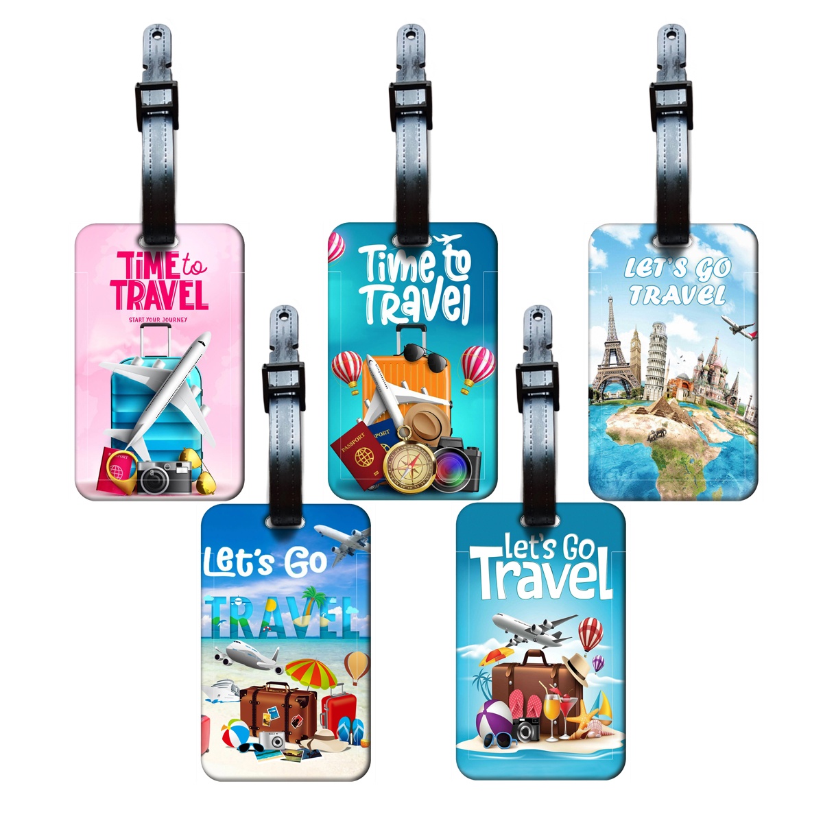 Travel Accessories List - بطاقة أمتعة للسفر بتصميم كلاسيكي للرجال