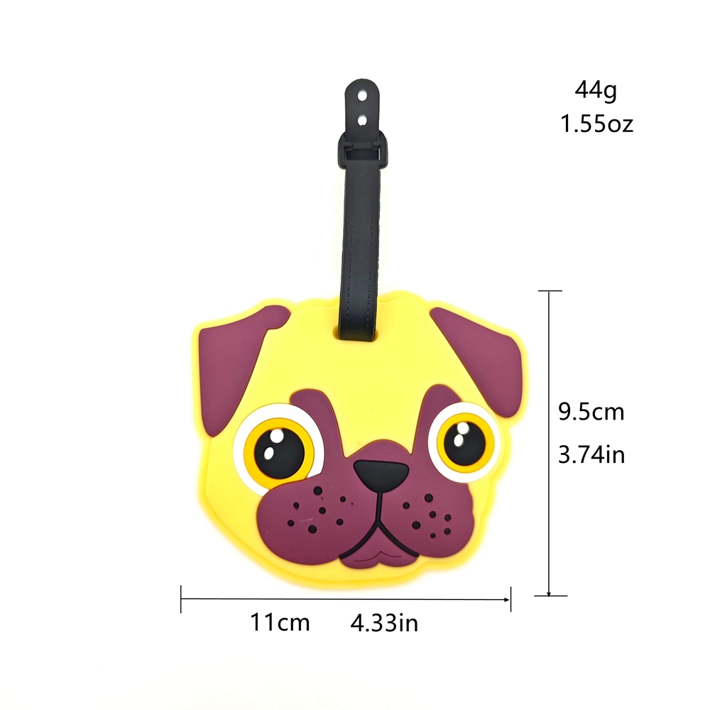 قطعتان من قلادة علامة أمتعة ال - مراجعة Travel Accessories Dog وسعره