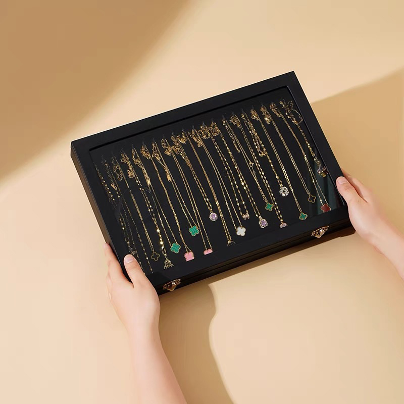 صندوق مجوهرات خشبي لحفلات الزف - مراجعة Accessories Travel Jewelry Box وسعره