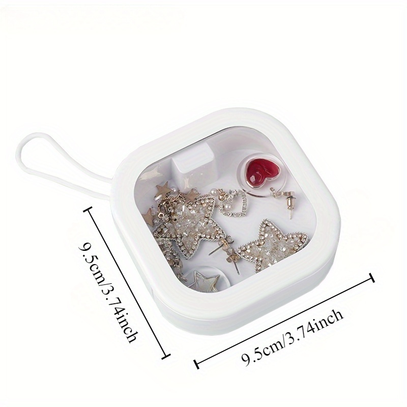صندوق مجوهرات وردي محمول للسفر - مراجعة Accessories Travel Jewelry Box وسعره