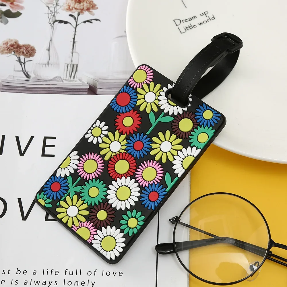 1 قطعة علامات الأمتعة الهندسية - مراجعة Travel Accessories List وسعره