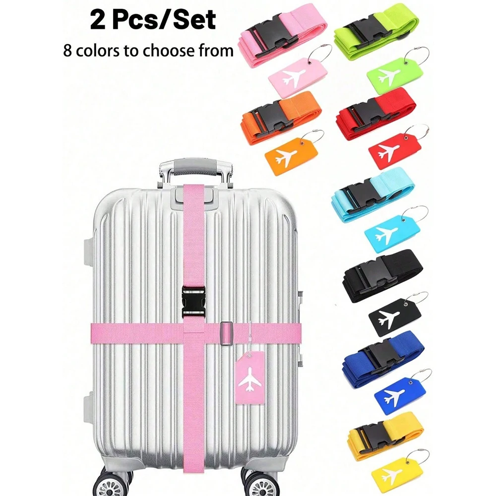 مجموعة حزام الأمتعة مع علامة ا - مراجعة Travel Accessories List وسعره
