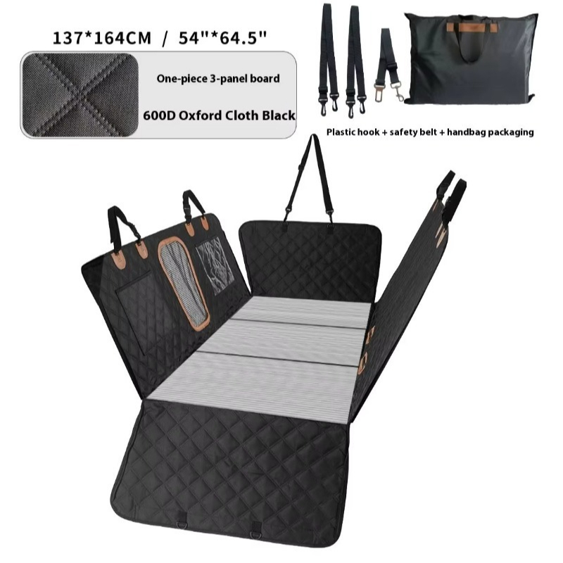 غطاء مقعد السيارة الخلفي للكلا - مراجعة Travel Accessories Dog وسعره