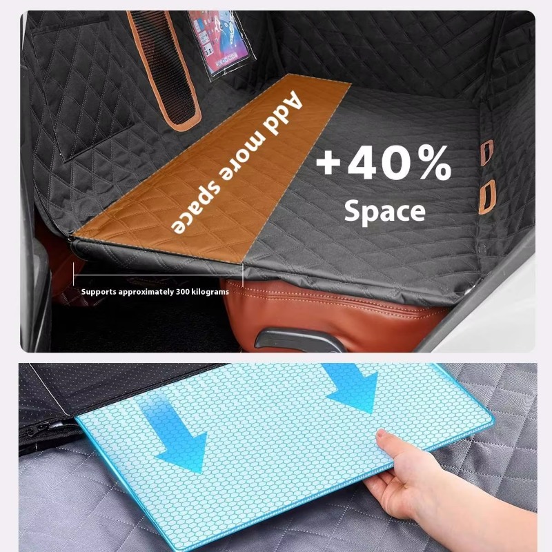 غطاء مقعد السيارة الخلفي للكلا - مراجعة Travel Accessories Dog وسعره