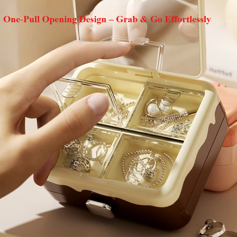 منظم المجوهرات المحمول، صندوق  - مراجعة Accessories Travel Jewelry Box وسعره
