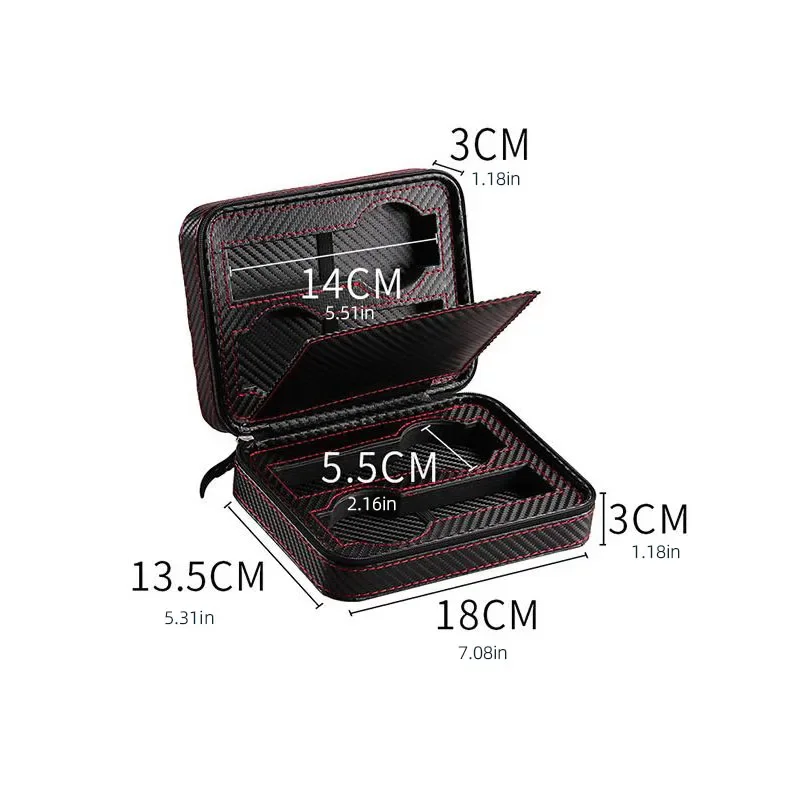 صندوق تخزين الساعات المحمول ذو - مراجعة Accessories Travel Jewelry Box وسعره