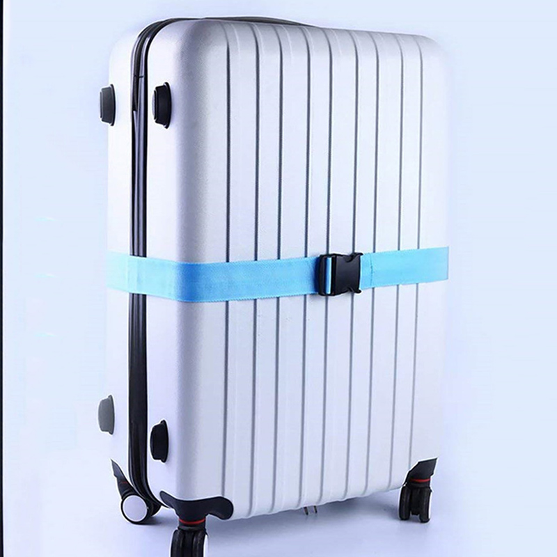 1 قطعة حزام الأمتعة النايلون ق - مراجعة Travel Accessories Kit وسعره