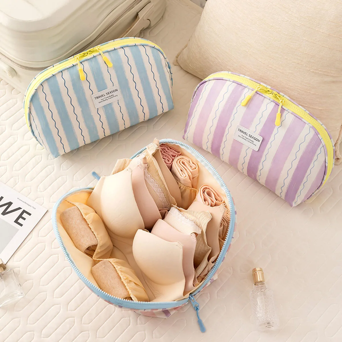 حقيبة تخزين الملابس الداخلية،  - مراجعة Travel Accessories Us وسعره