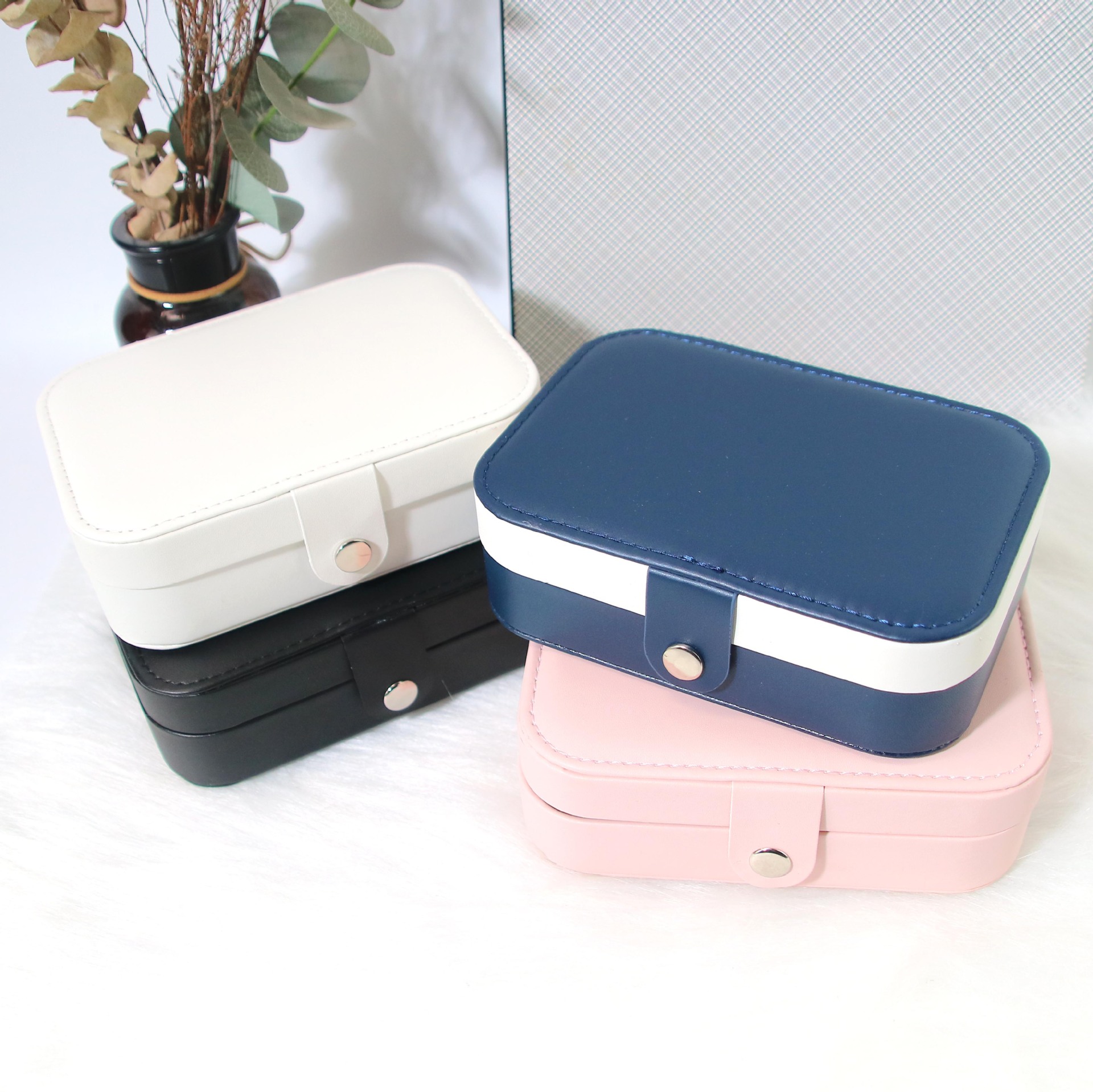 قطعة واحدة: صندوق مجوهرات محمو - مراجعة Accessories Travel Jewelry Box وسعره