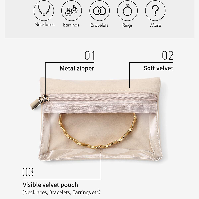 ز. حقيبة مجوهرات مخملية محمولة - مراجعة Accessories Travel Jewelry Box وسعره